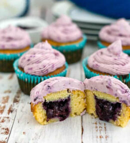 Cupcakes za blueberry