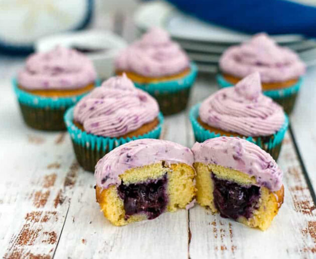 Cupcakes za blueberry | Jarida la Mapishi