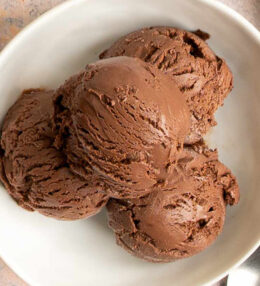 Ice cream ya chocolate
