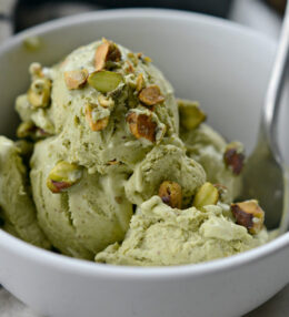 Ice cream ya pistachio