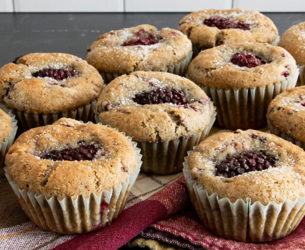 Muffins za blackberry | Jarida la Mapishi