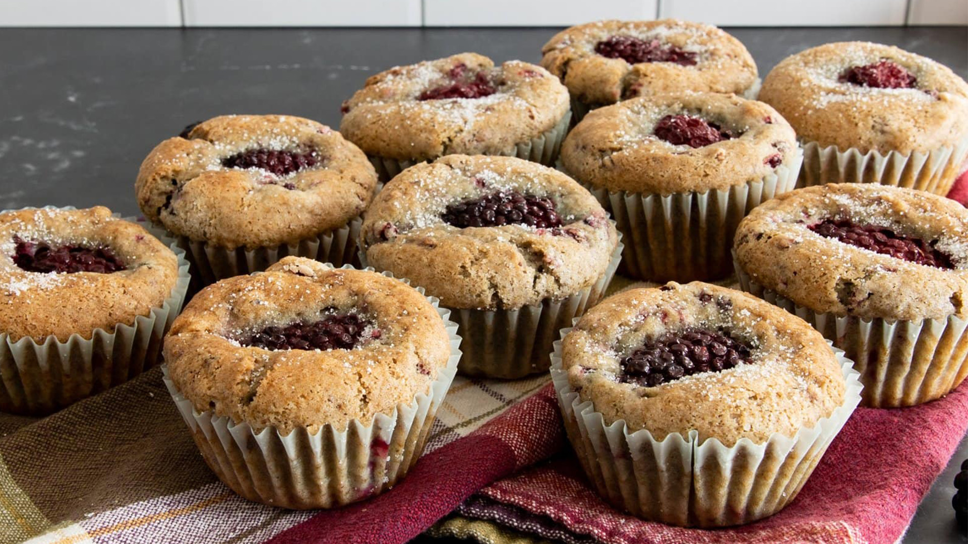 Muffins za blackberry | Jarida la Mapishi