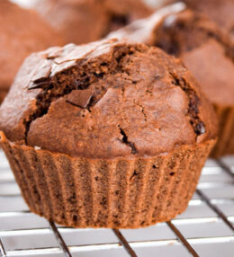 Muffins za hazeli na chocolate