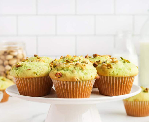 Muffins za pistachio | Jarida la Mapishi